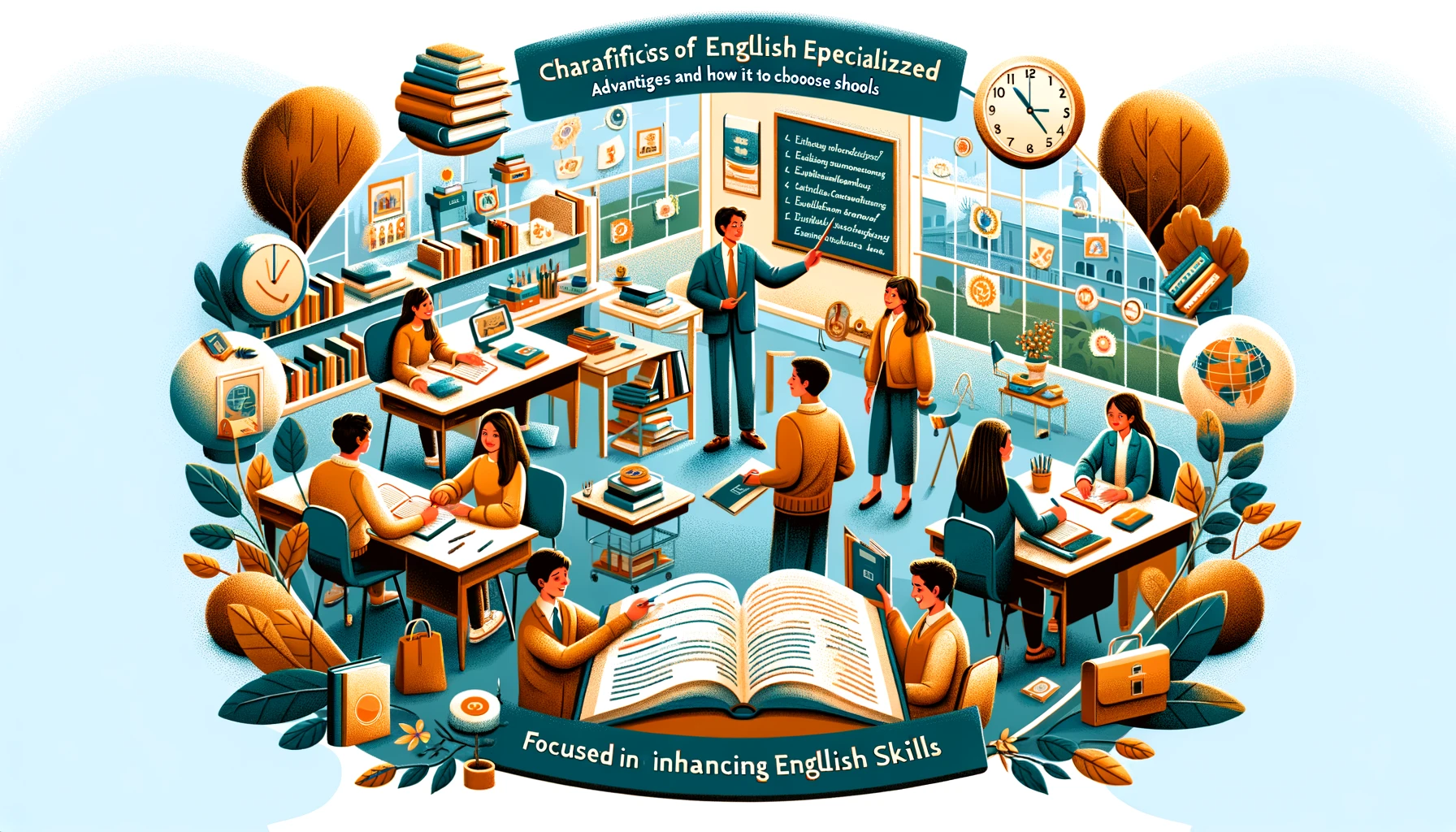 英語専門塾で学ぶ