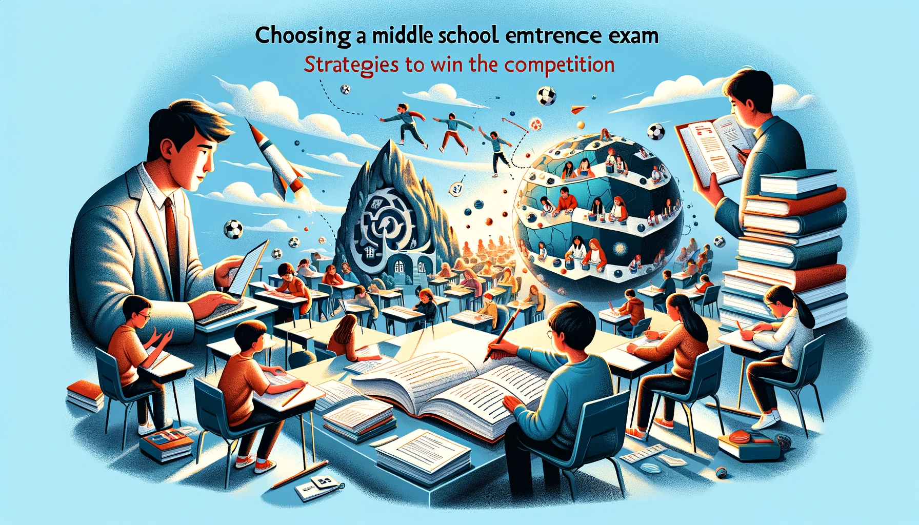 夢に向かって頑張る小学生たち