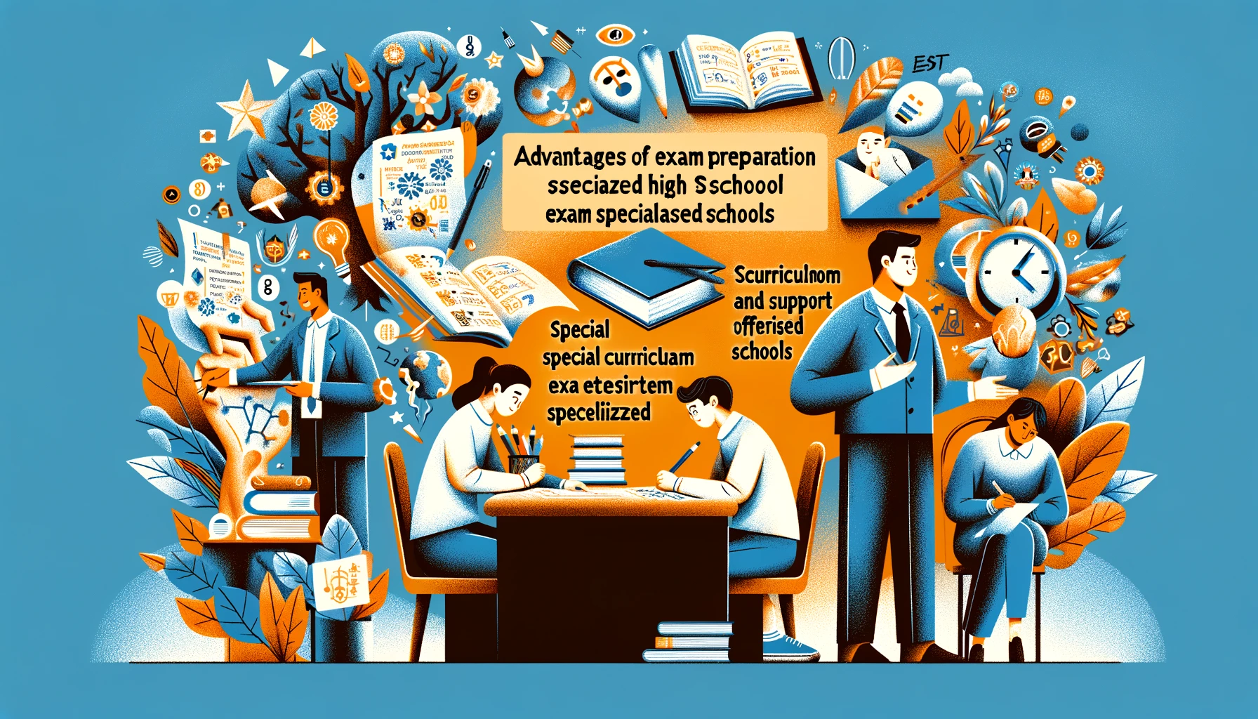 受験対策専門塾に満足する学生